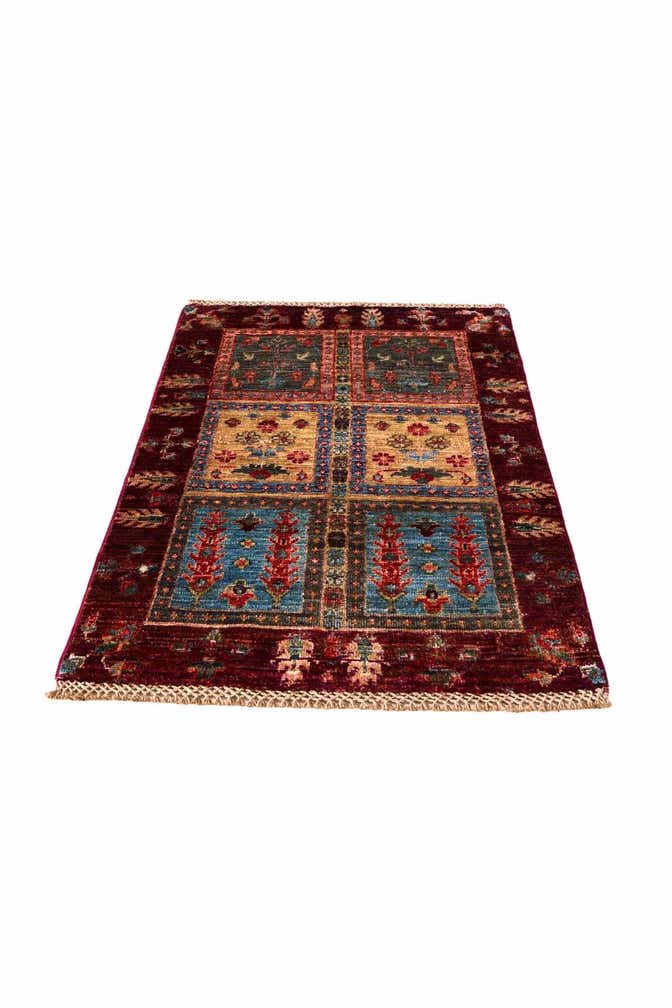 2' x 3' 2 Hand Knotted Ariana Ziegler Rug