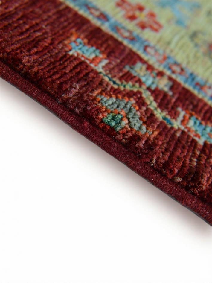 Detail image of 2' x 3' 2 Hand Knotted Ariana Ziegler Rug
