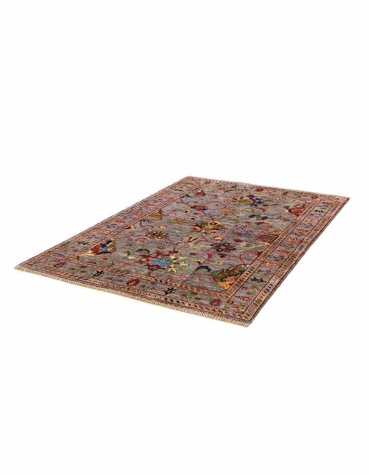 Detail image of 3' 3 x 5' Hand Knotted Ariana Ziegler Rug