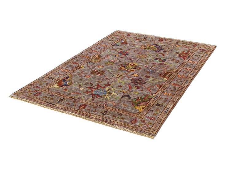 Detail image of 3' 3 x 5' Hand Knotted Ariana Ziegler Rug