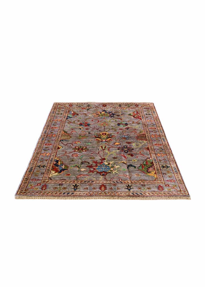 3' 3 x 5' Hand Knotted Ariana Ziegler Rug
