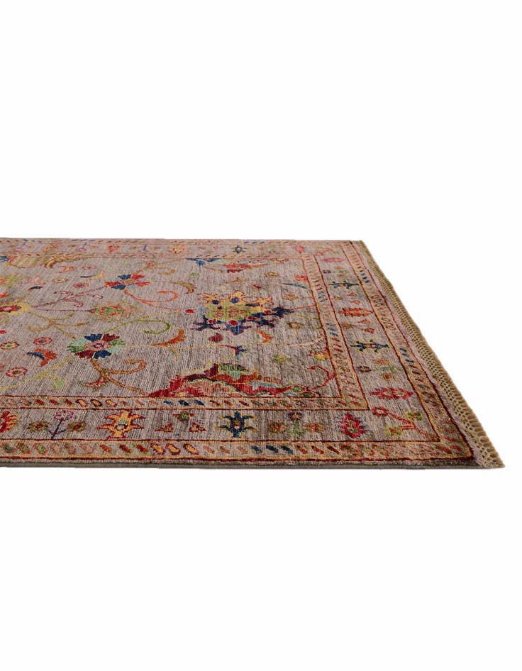 Detail image of 3' 3 x 5' Hand Knotted Ariana Ziegler Rug