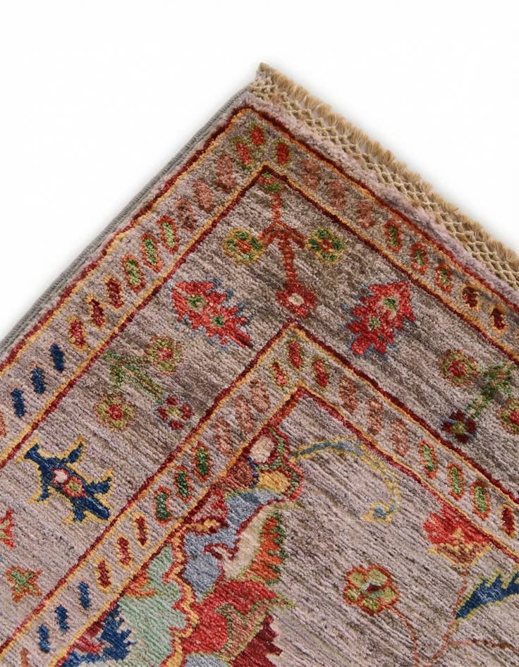 Detail image of 3' 3 x 5' Hand Knotted Ariana Ziegler Rug