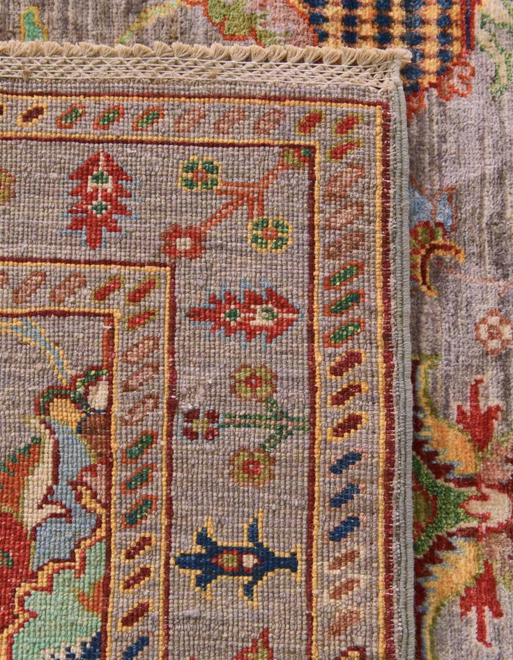 Detail image of 3' 3 x 5' Hand Knotted Ariana Ziegler Rug