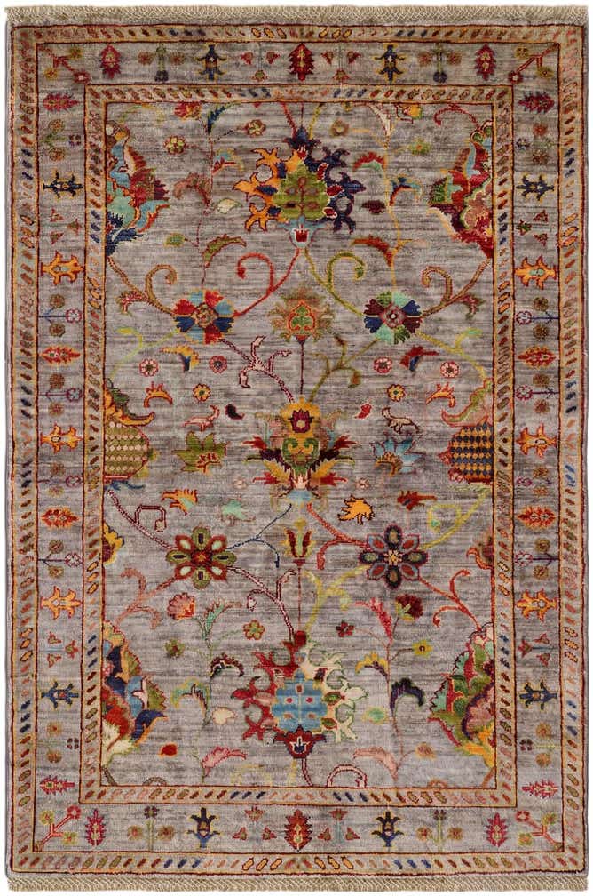 3' 3 x 5' Hand Knotted Ariana Ziegler Rug
