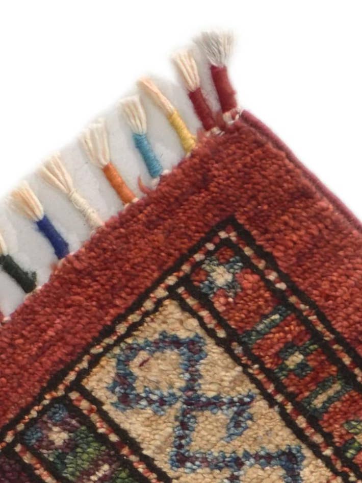 Detail image of 1' 9 x 3' 3 Hand Knotted Ariana Ziegler Rug