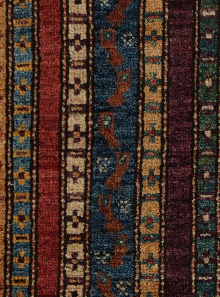 Detail image of 1' 9 x 3' 3 Hand Knotted Ariana Ziegler Rug