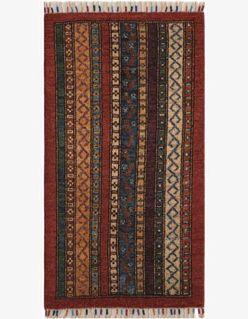1' 9 x 3' 3 Hand Knotted Ariana Ziegler Rug