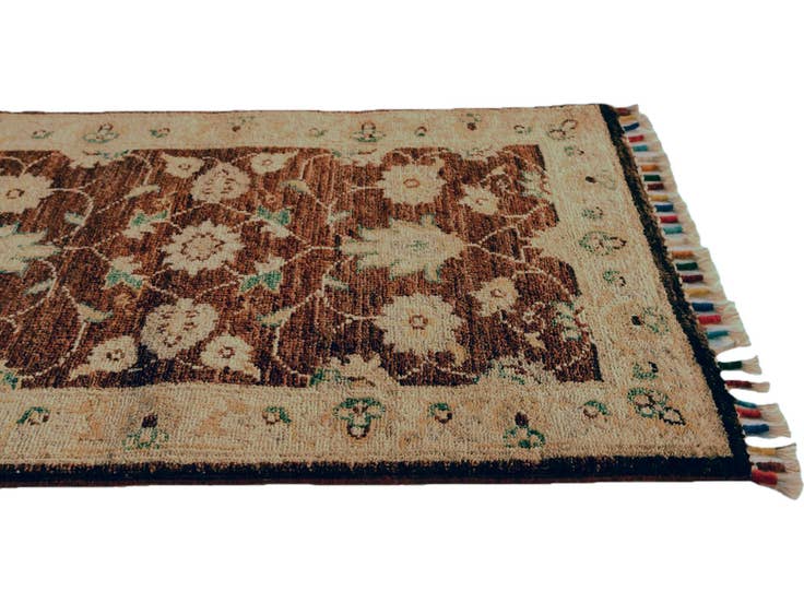 Detail image of 1' 11 x 3' Hand Knotted Ariana Ziegler Rug