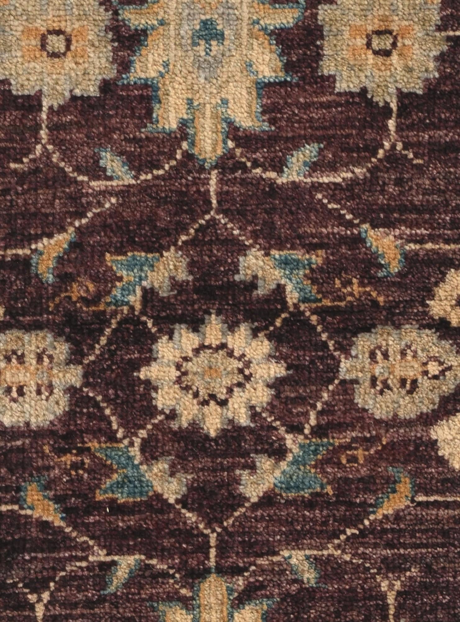1' 11 x 3' Hand Knotted Ariana Ziegler Rug