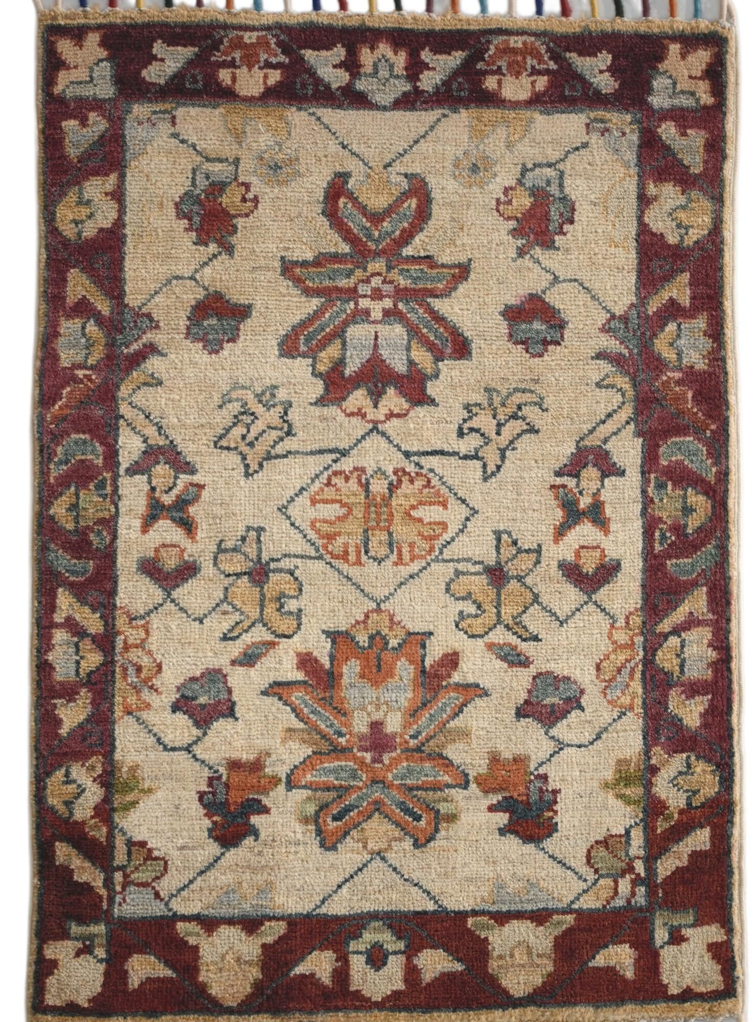 1' 11 x 2' 9 Hand Knotted Ariana Ziegler Rug