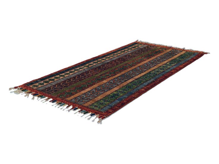 Detail image of 1' 10 x 3' 5 Hand Knotted Ariana Ziegler Rug