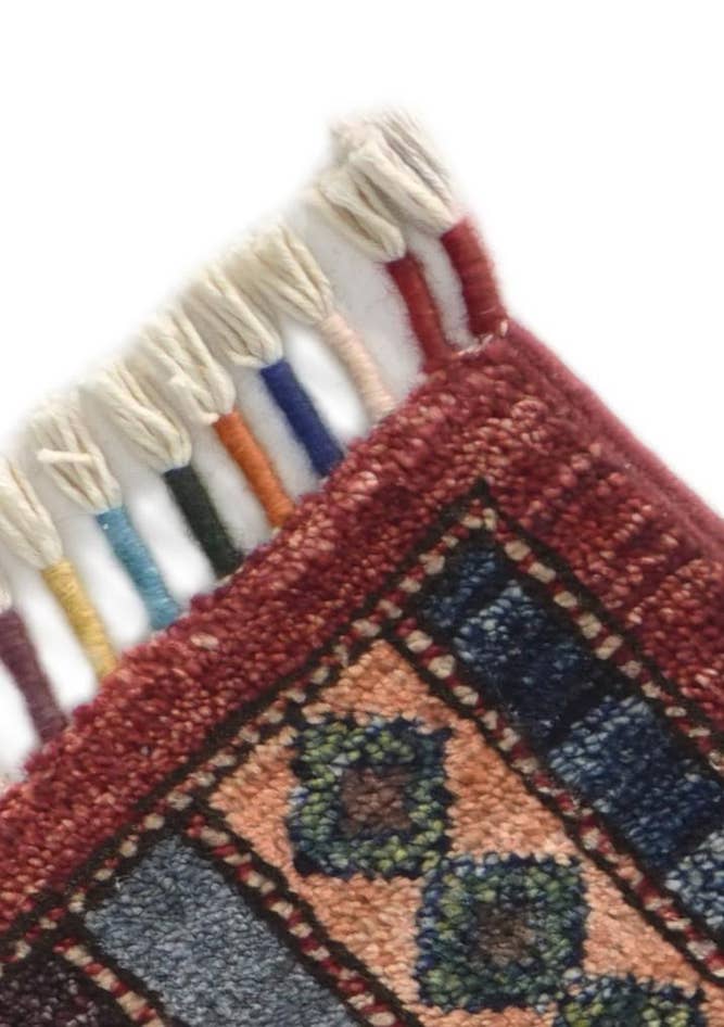 Detail image of 1' 10 x 3' 5 Hand Knotted Ariana Ziegler Rug