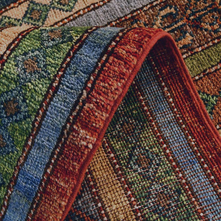 Detail image of 1' 10 x 3' 5 Hand Knotted Ariana Ziegler Rug