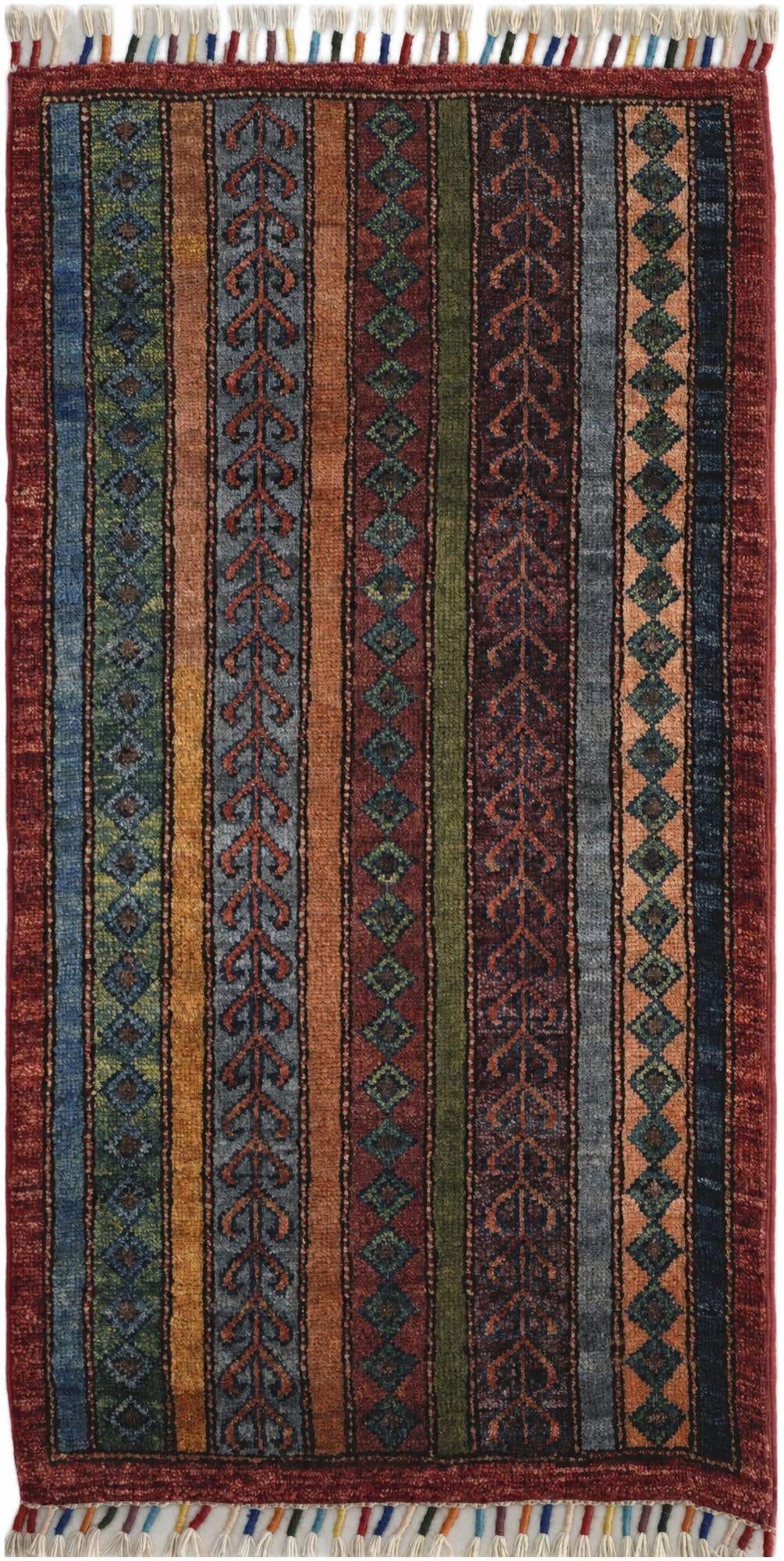 1' 10 x 3' 5 Hand Knotted Ariana Ziegler Rug