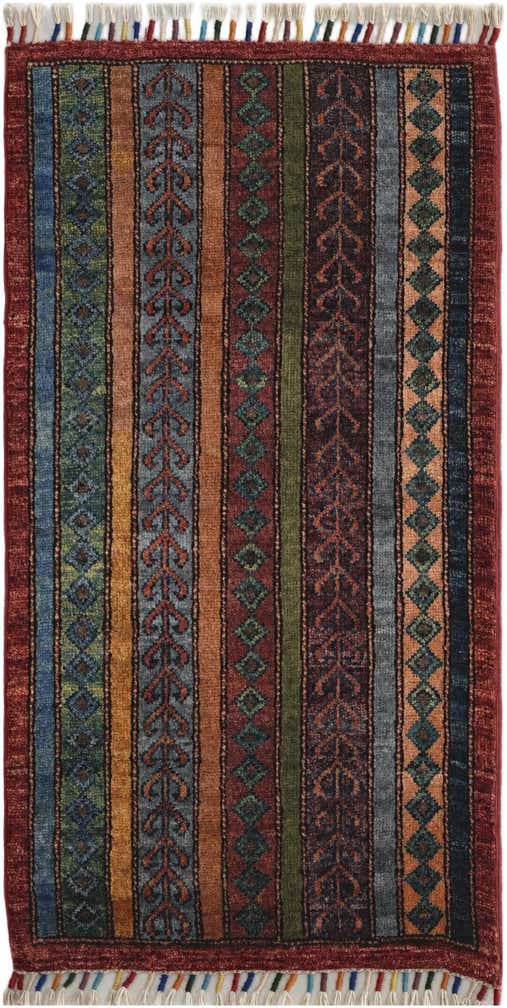 1' 10 x 3' 5 Hand Knotted Ariana Ziegler Rug