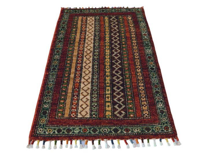 1' 10 x 3' 3 Hand Knotted Ariana Ziegler Rug