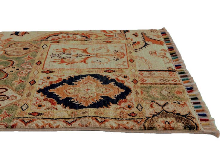 Detail image of 1' 11 x 2' 9 Hand Knotted Ariana Ziegler Rug