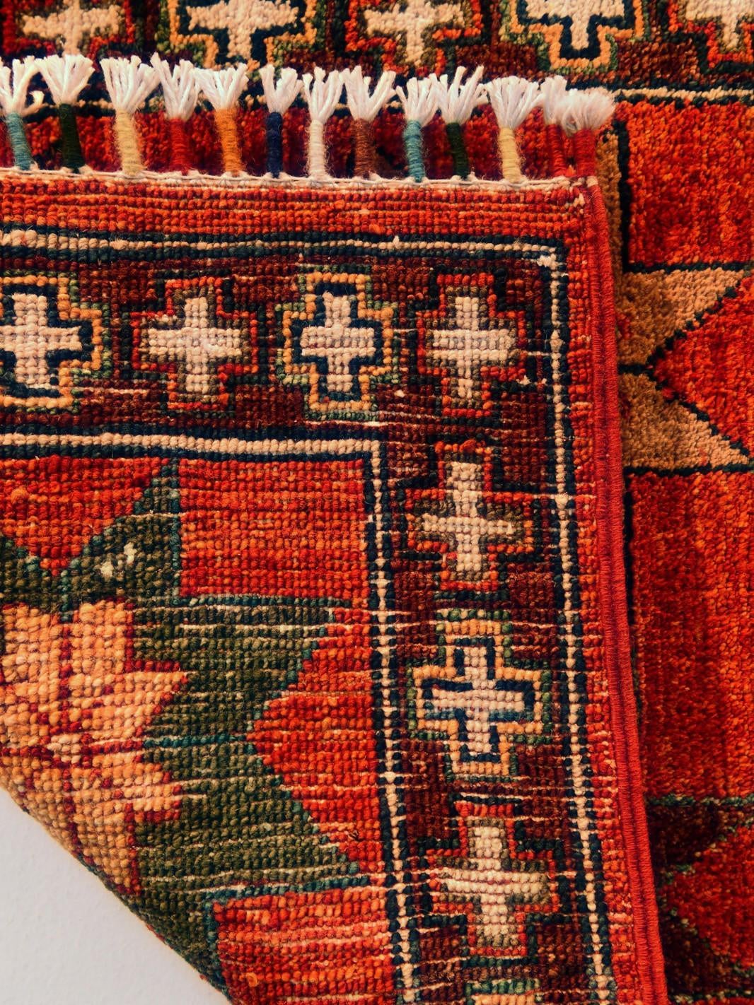 55cm x 105cm Hand Knotted Ariana Ziegler Rug