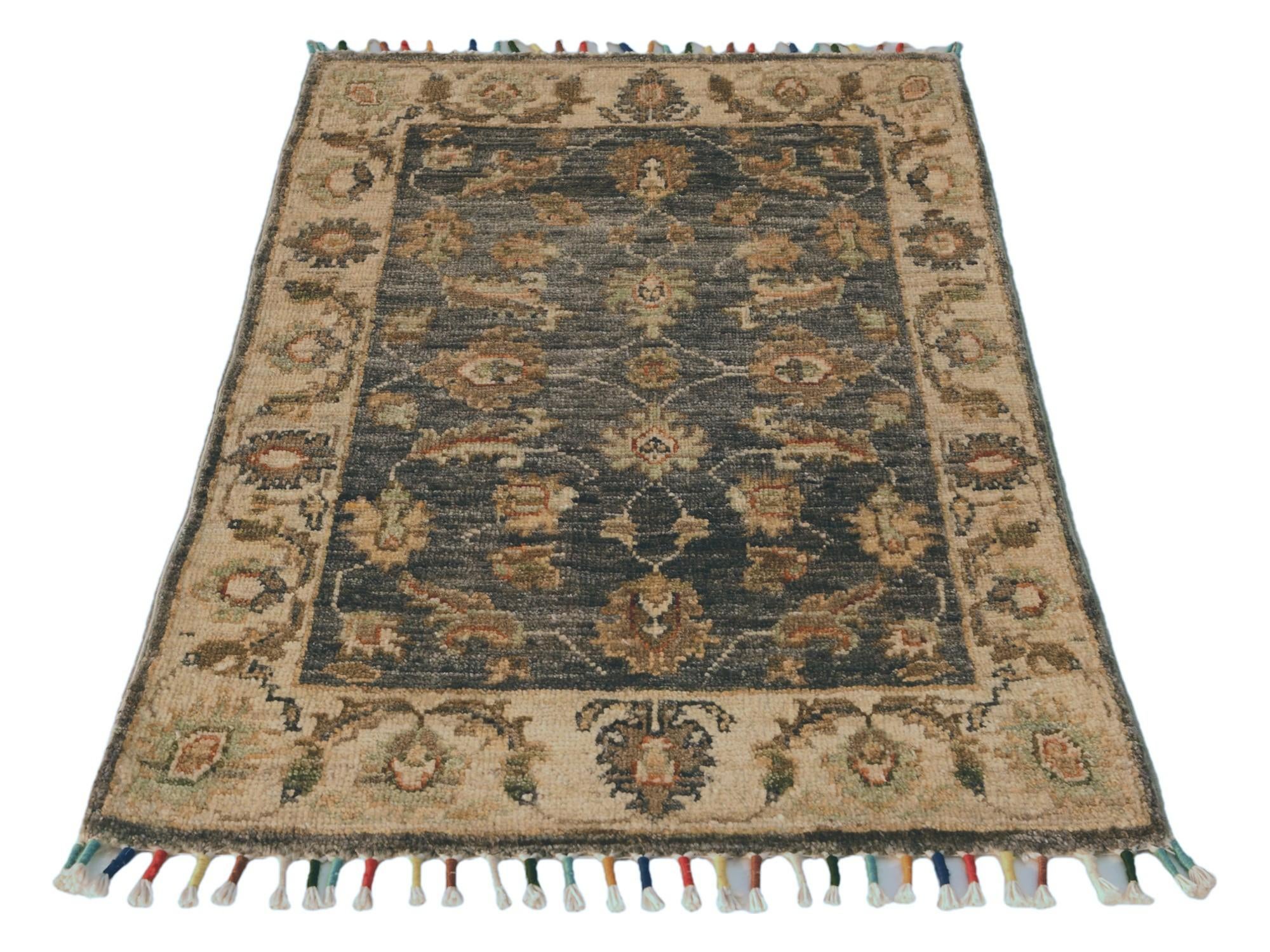 2' x 2' 11 Hand Knotted Ariana Ziegler Rug