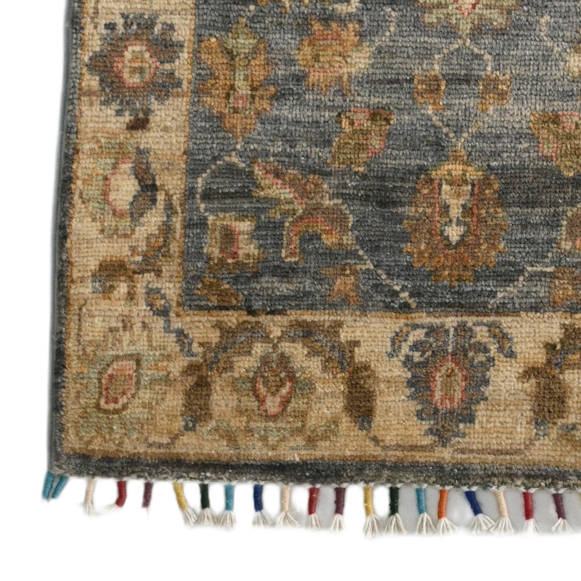 2' x 2' 11 Hand Knotted Ariana Ziegler Rug