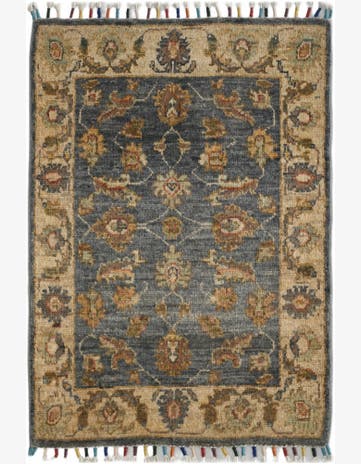 2' x 2' 11 Hand Knotted Ariana Ziegler Rug