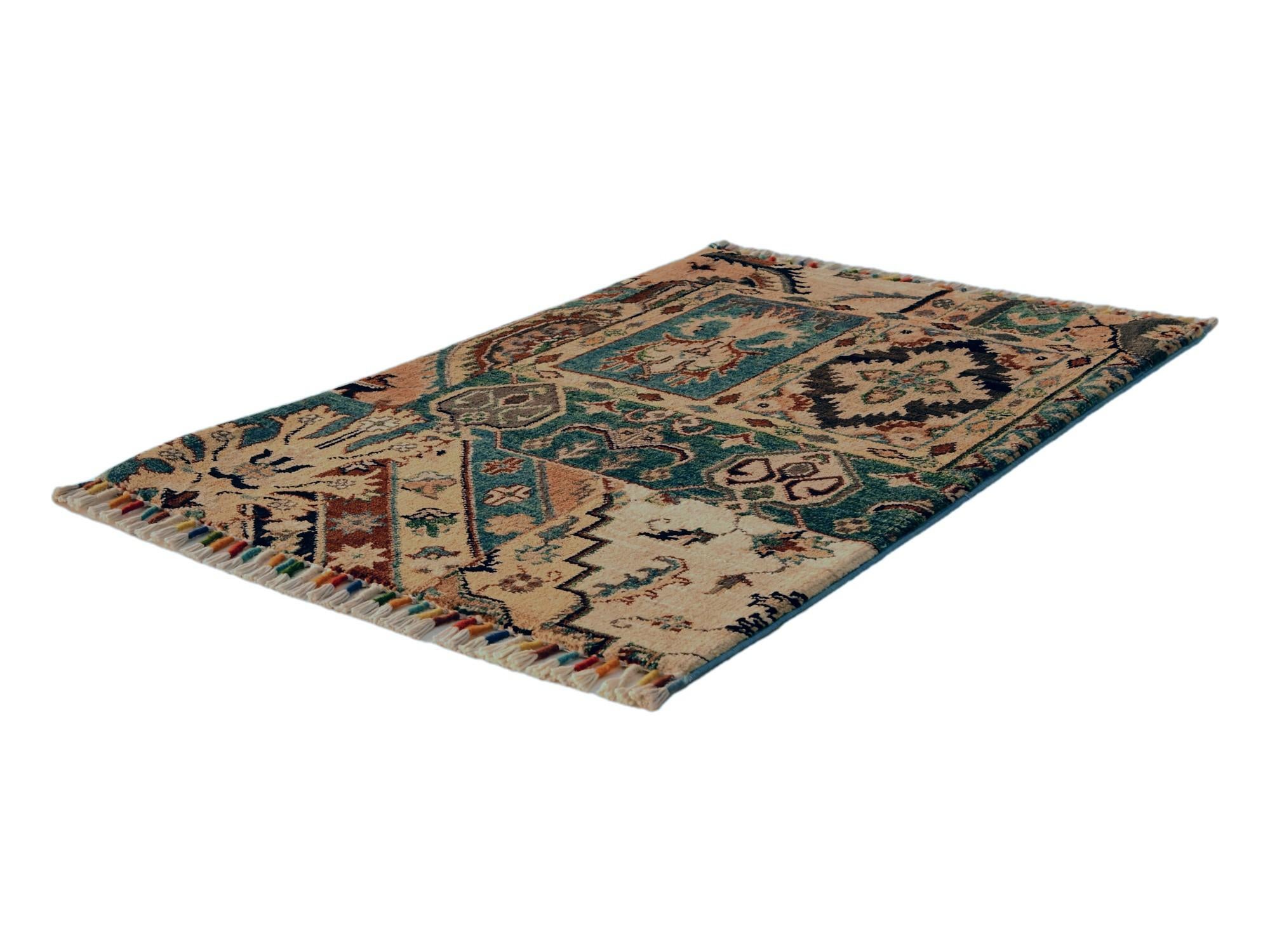 2' x 2' 10 Hand Knotted Ariana Ziegler Rug