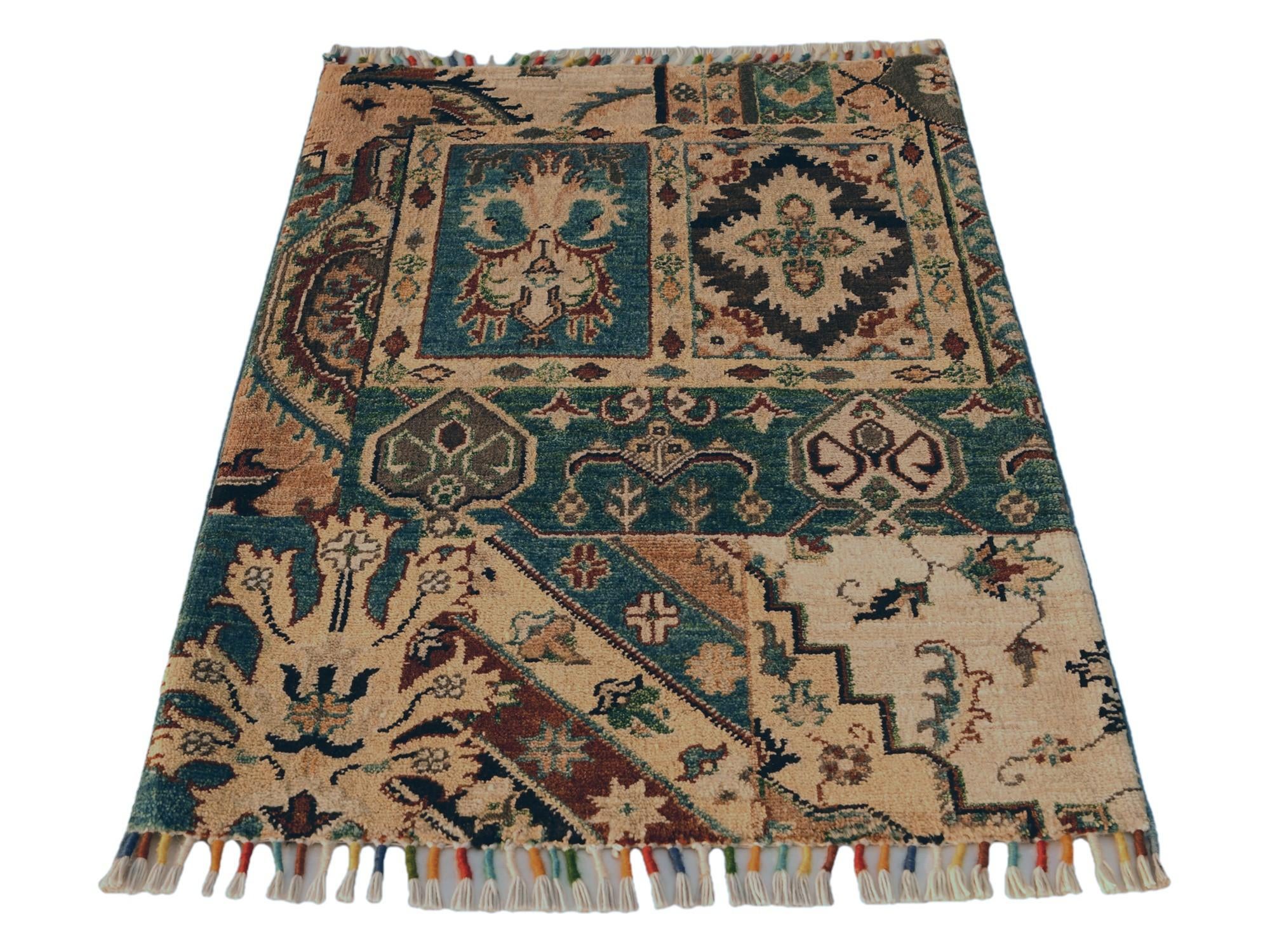 2' x 2' 10 Hand Knotted Ariana Ziegler Rug