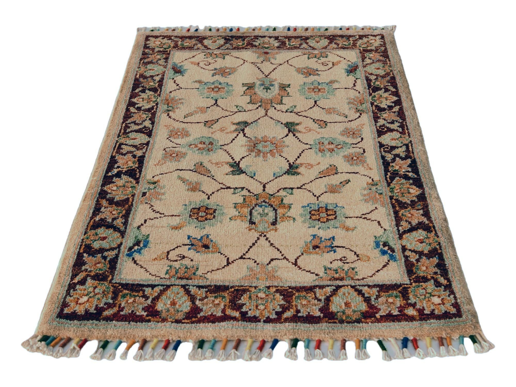 1' 11 x 2' 11 Hand Knotted Ariana Ziegler Rug