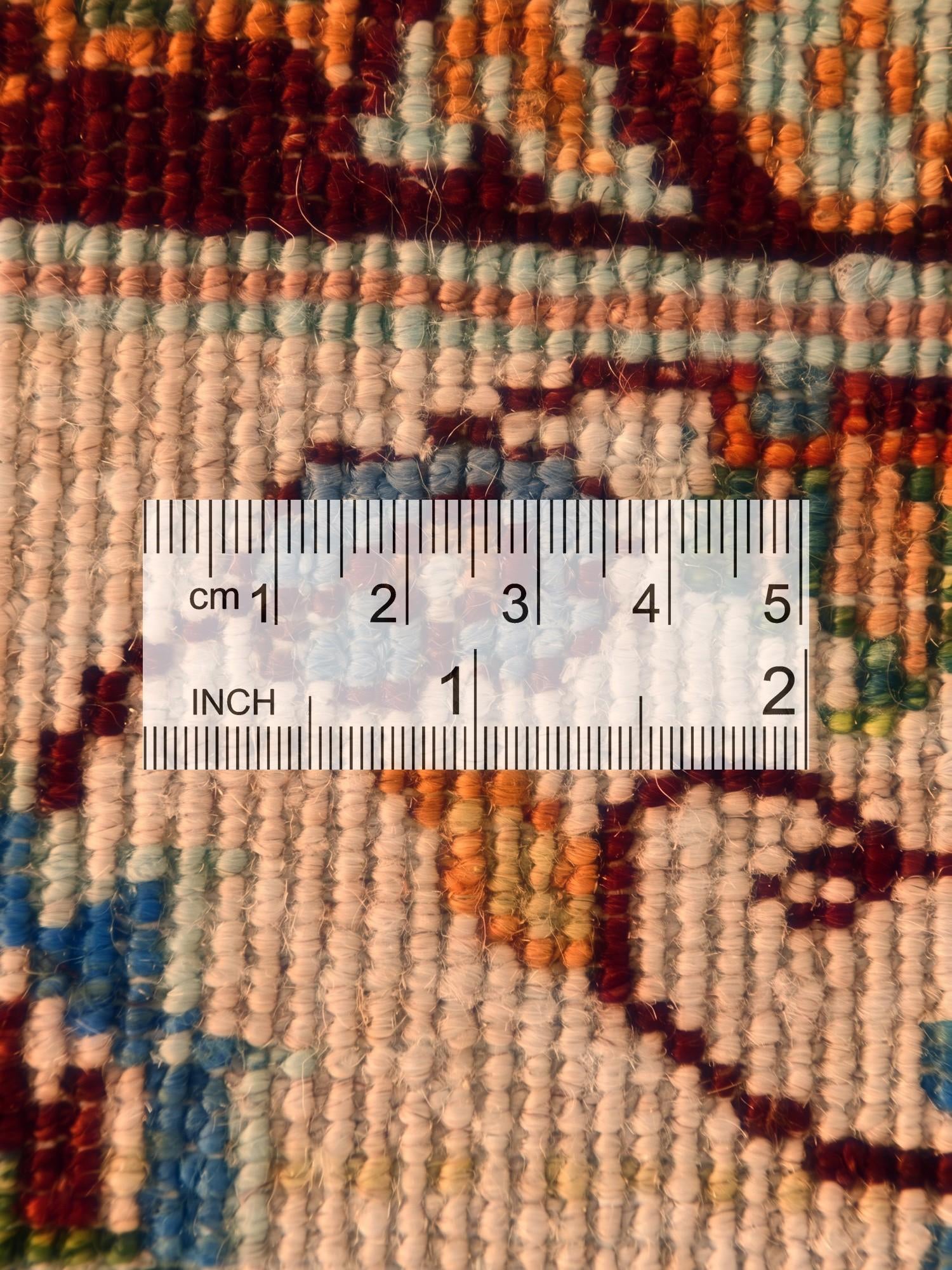1' 11 x 2' 11 Hand Knotted Ariana Ziegler Rug