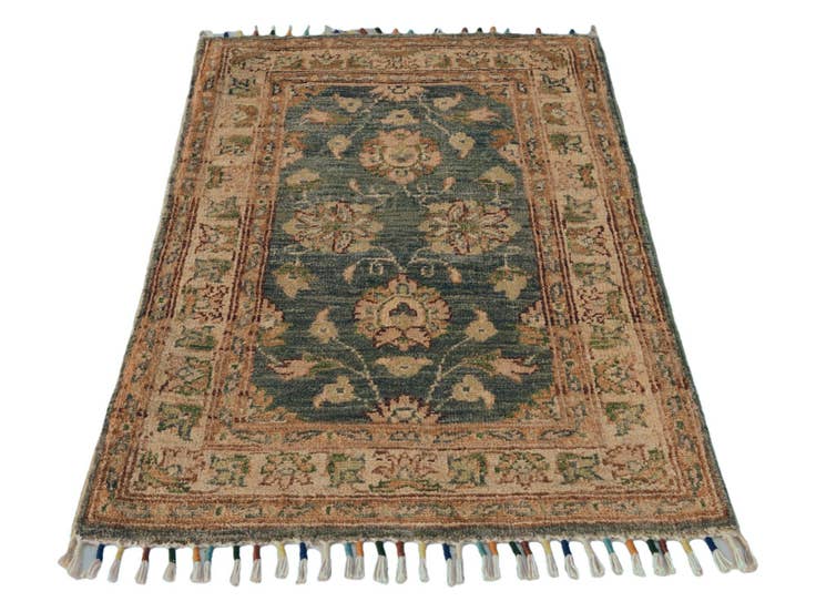 Detail image of 1' 11 x 3' Hand Knotted Ariana Ziegler Rug