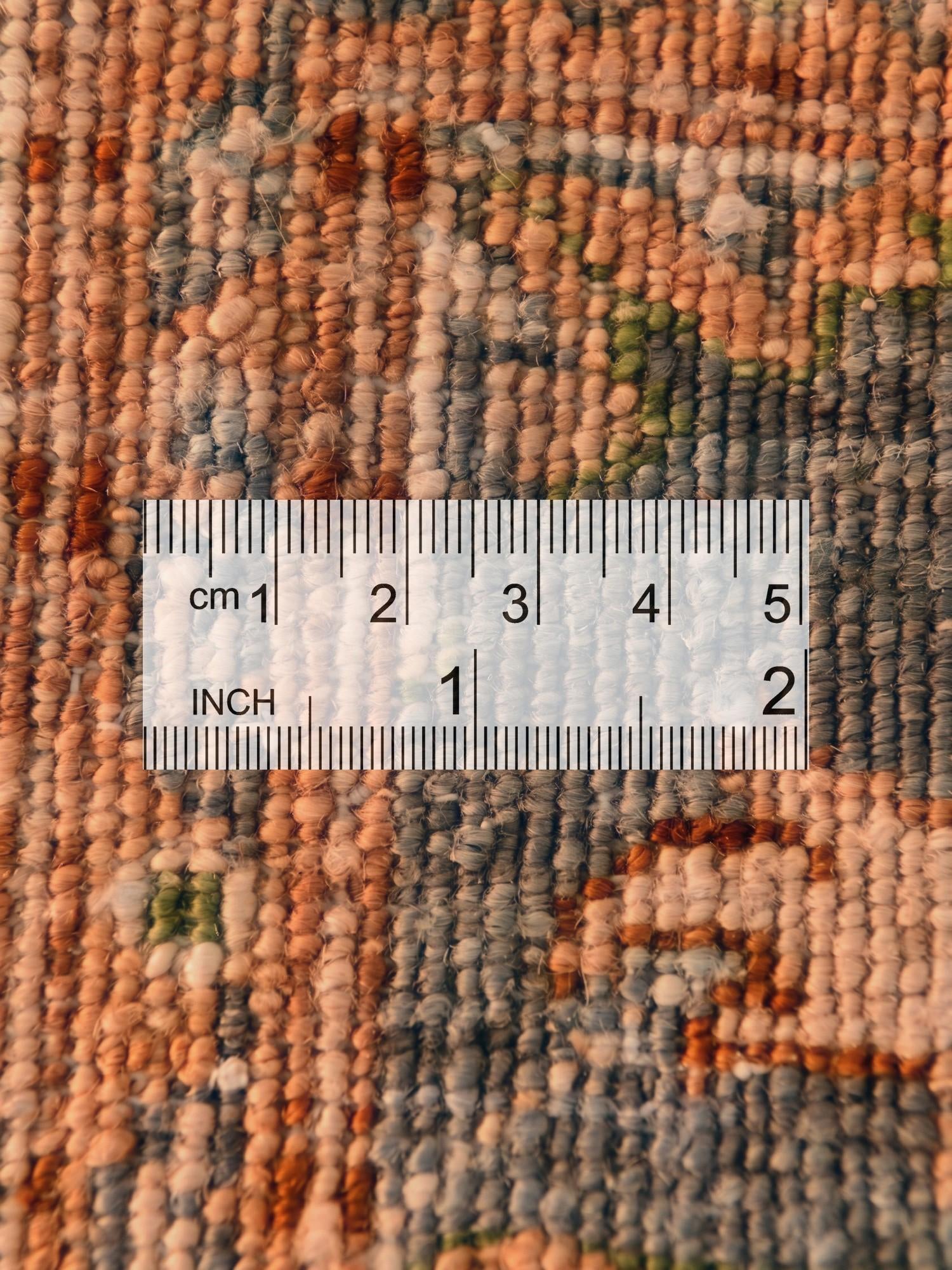 1' 11 x 3' Hand Knotted Ariana Ziegler Rug