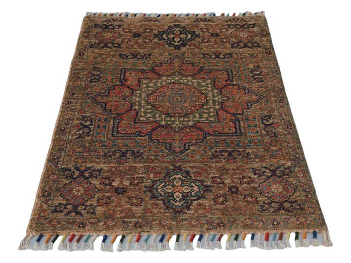 2' x 2' 11 Hand Knotted Ariana Ziegler Rug