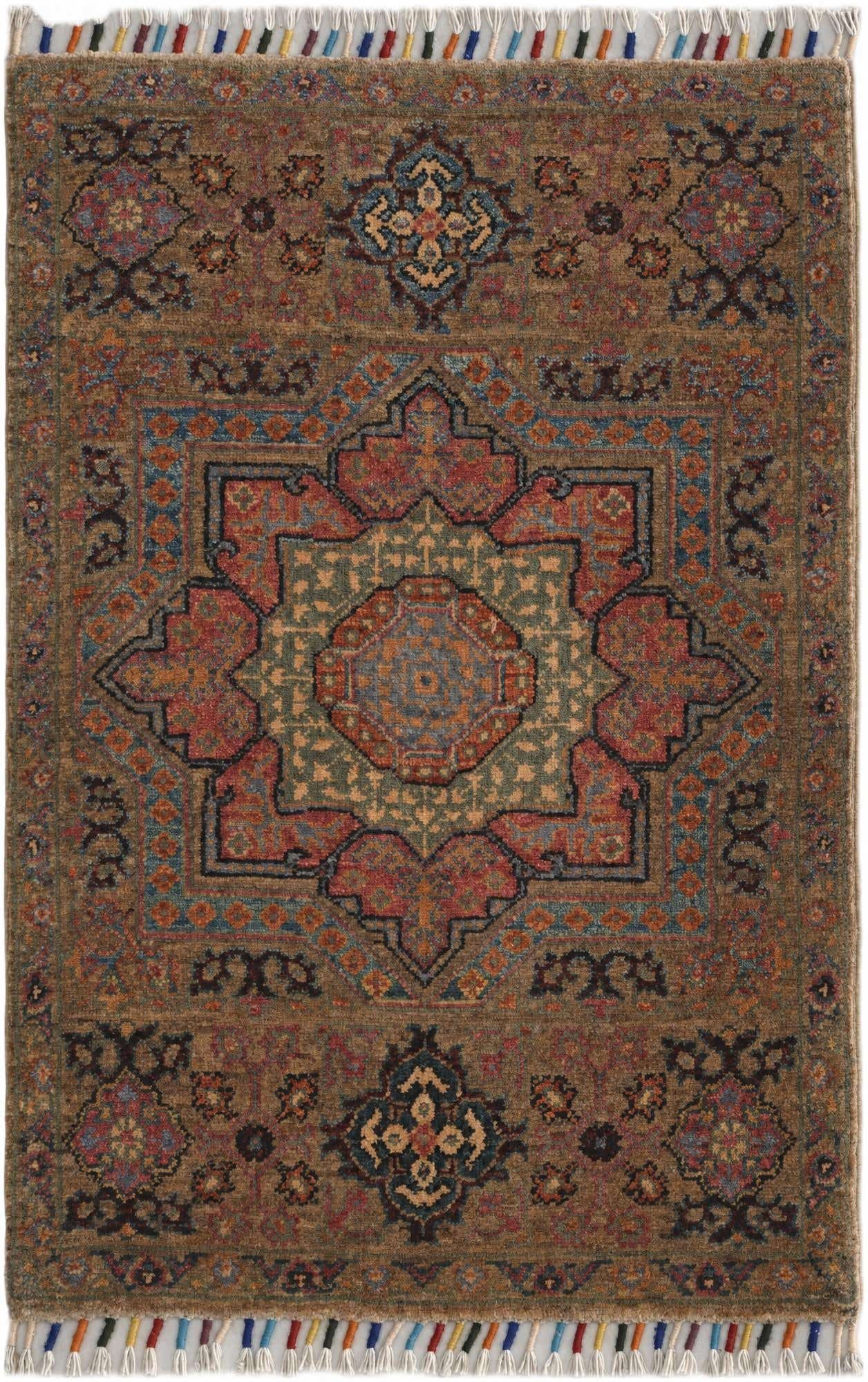 2' x 2' 11 Hand Knotted Ariana Ziegler Rug