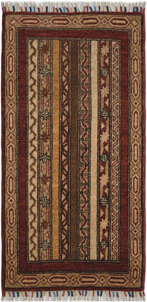 1' 8 x 3' 5 Hand Knotted Ariana Ziegler Rug