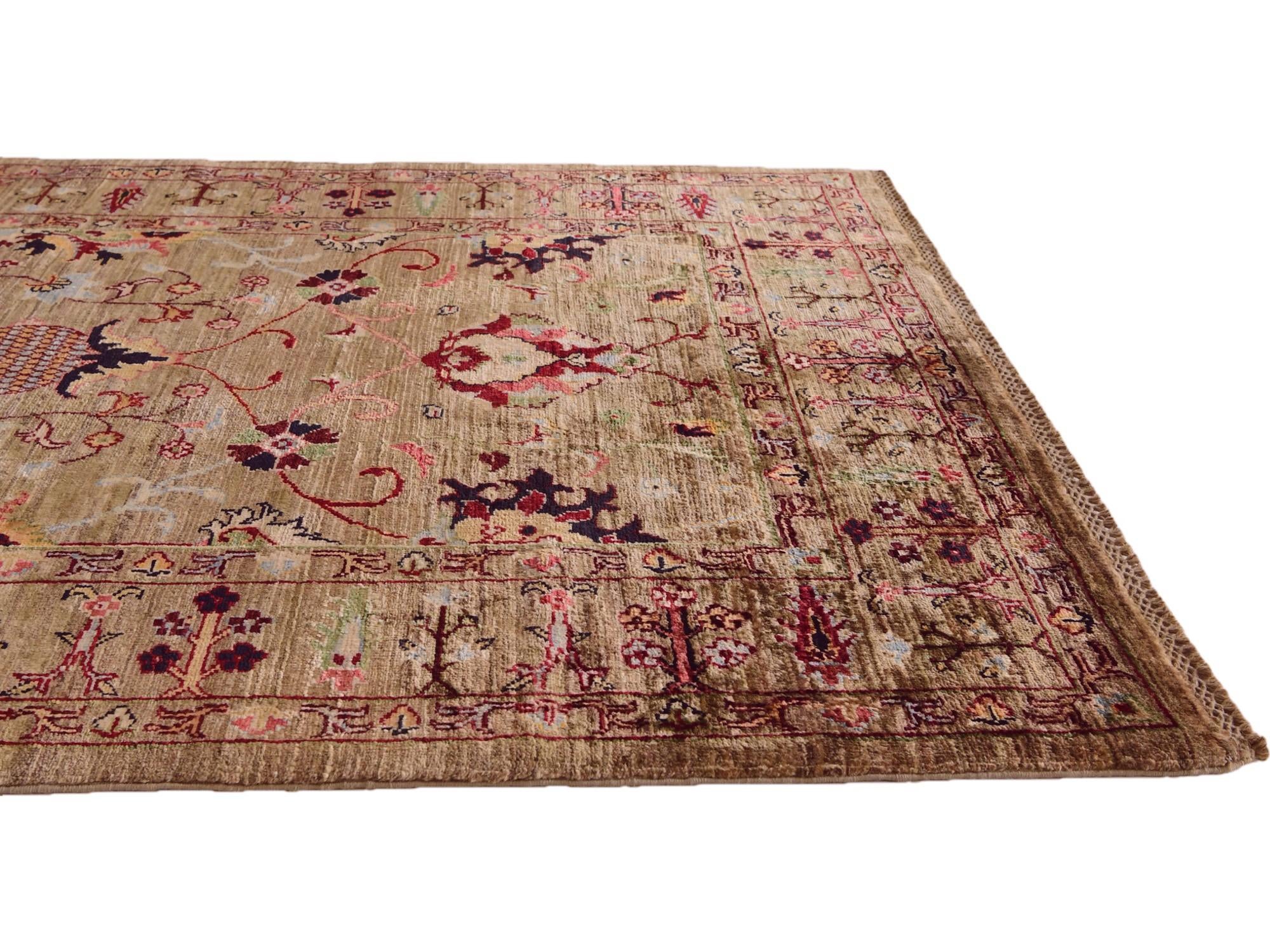 3' 11 x 5' 10 Hand Knotted Ariana Ziegler Rug