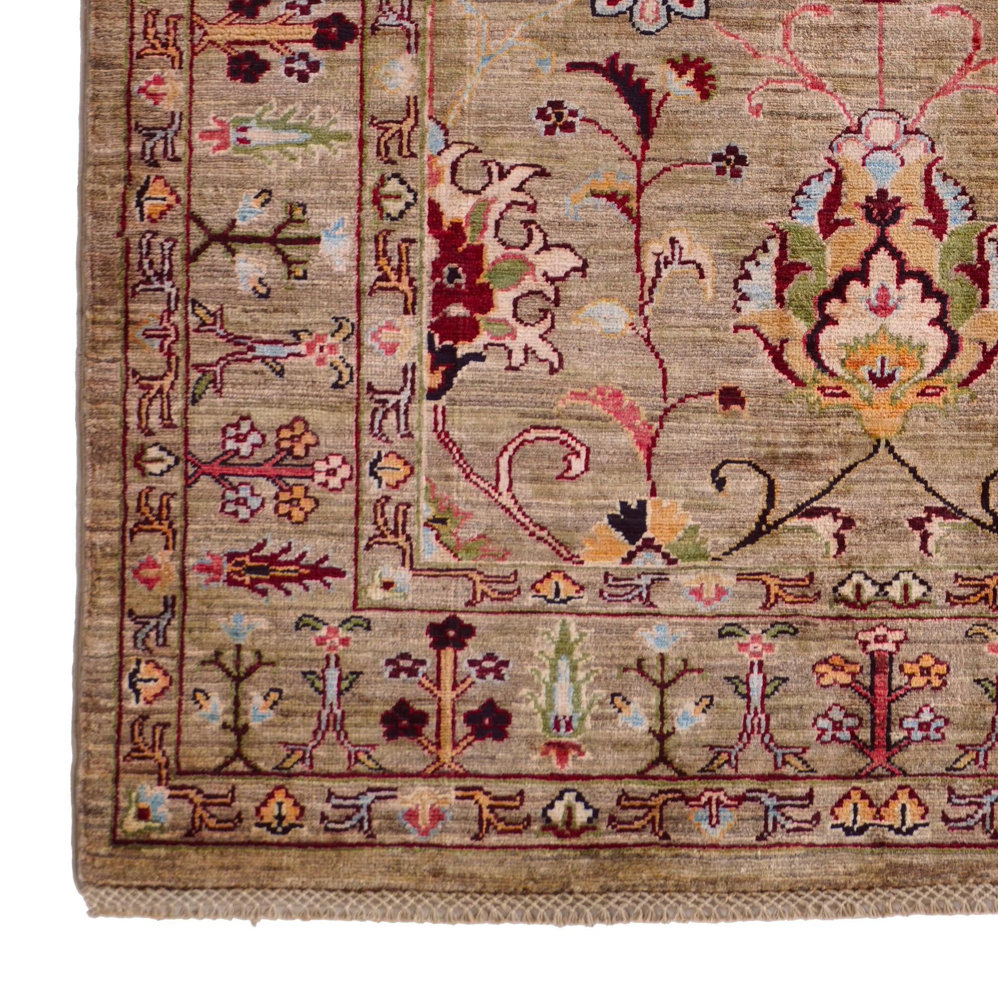 3' 11 x 5' 10 Hand Knotted Ariana Ziegler Rug