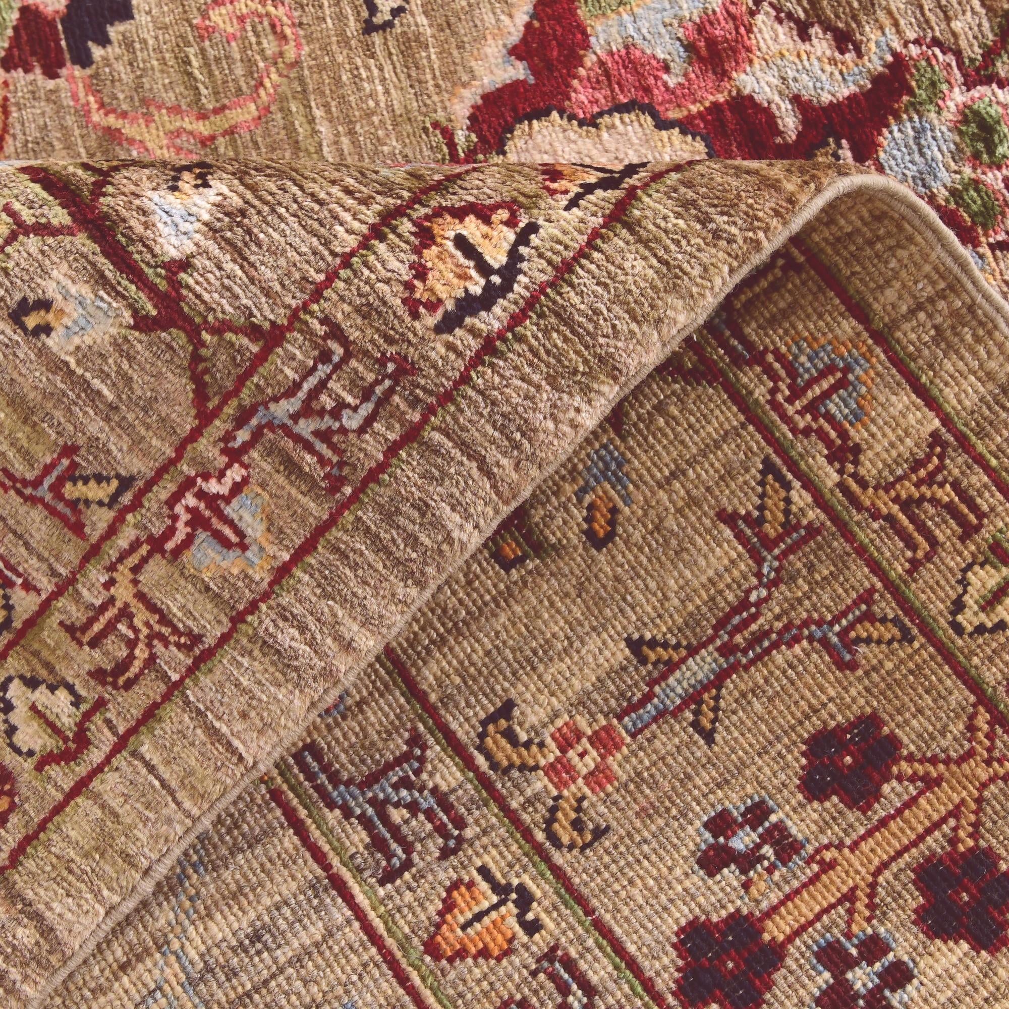 3' 11 x 5' 10 Hand Knotted Ariana Ziegler Rug