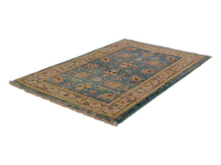 1' 10 x 3' Hand Knotted Ariana Ziegler Rug