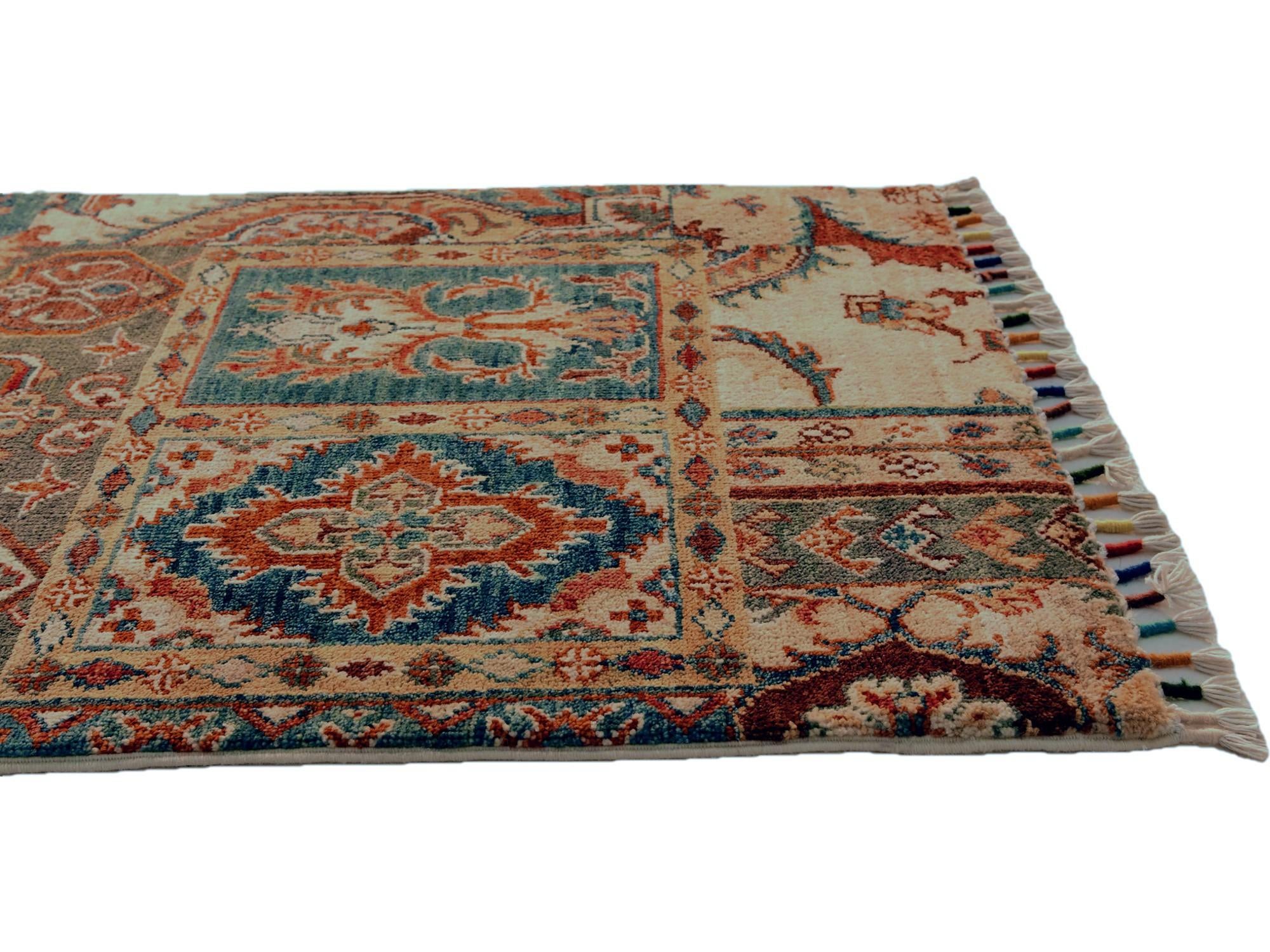 2' x 3' 1 Hand Knotted Ariana Ziegler Rug