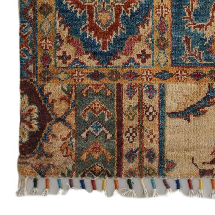 2' x 3' 1 Hand Knotted Ariana Ziegler Rug
