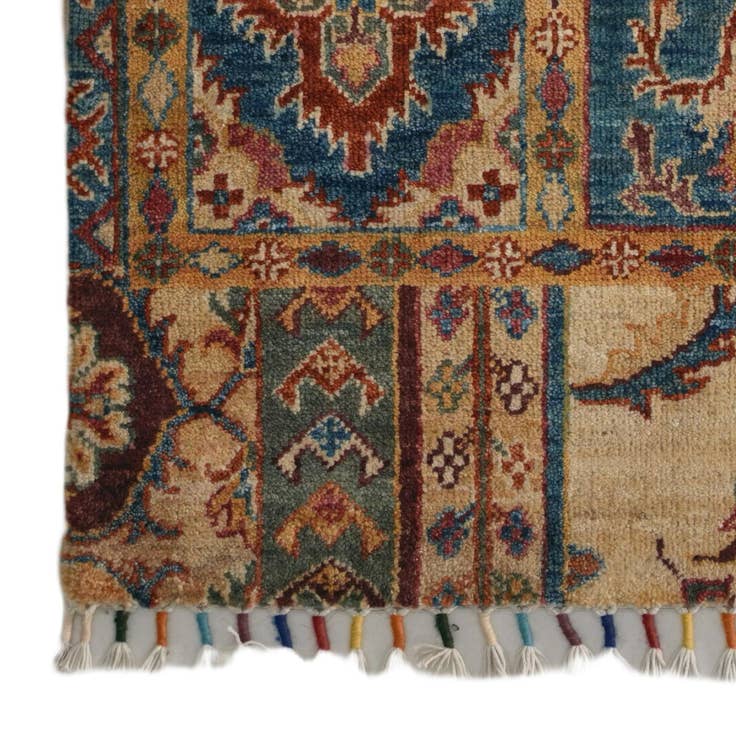 Detail image of 2' x 3' 1 Hand Knotted Ariana Ziegler Rug