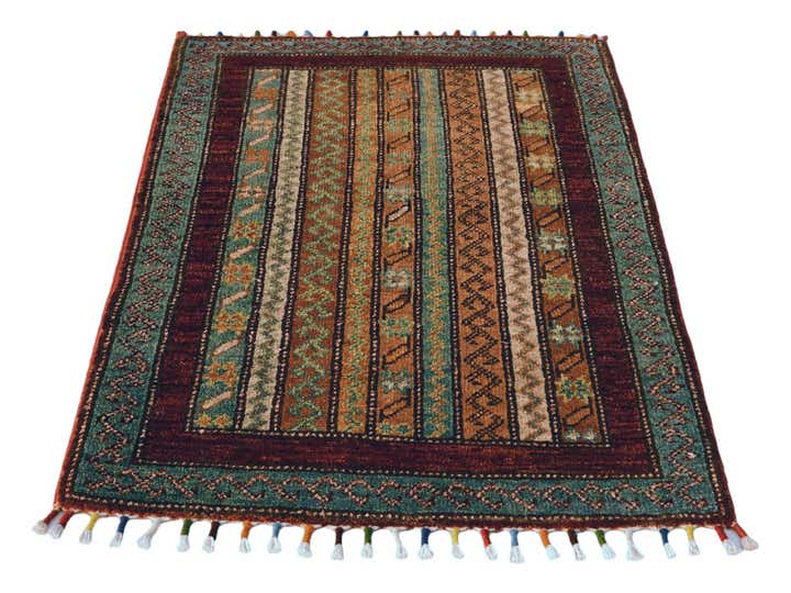 2' x 2' 10 Hand Knotted Ariana Ziegler Rug