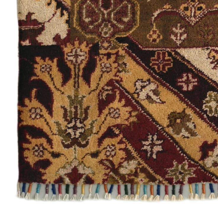 Detail image of 2' 1 x 2' 11 Hand Knotted Ariana Ziegler Rug
