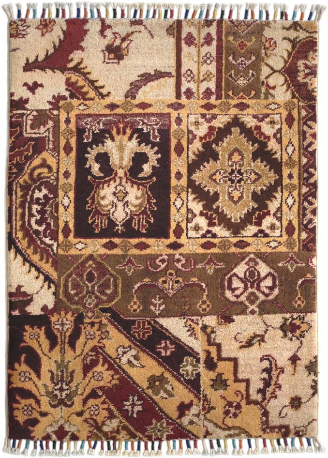 Detail image of 65cm x 90cm Hand Knotted Ariana Ziegler Rug