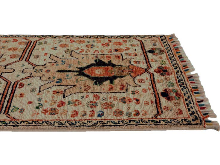 Detail image of 1' 9 x 3' 8 Hand Knotted Ariana Ziegler Rug