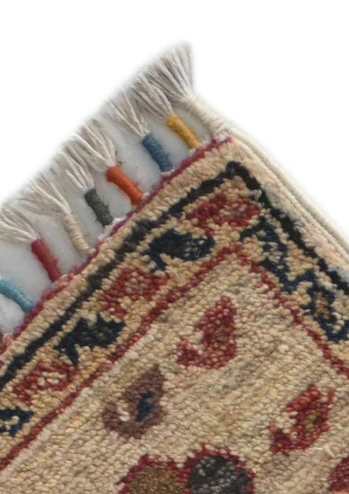 1' 9 x 3' 8 Hand Knotted Ariana Ziegler Rug