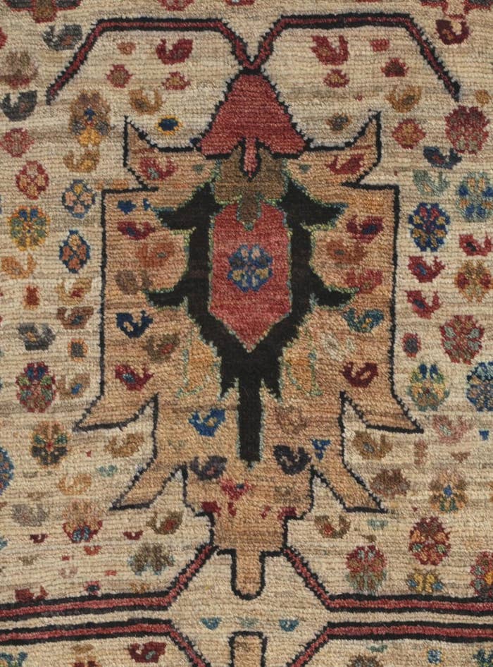 Detail image of 1' 9 x 3' 8 Hand Knotted Ariana Ziegler Rug