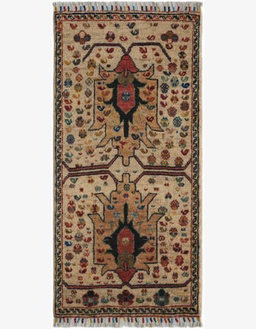1' 9 x 3' 8 Hand Knotted Ariana Ziegler Rug