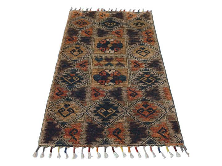 1' 8 x 3' 3 Hand Knotted Ariana Ziegler Rug